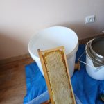 Vue sur les hausses avant desoperculation